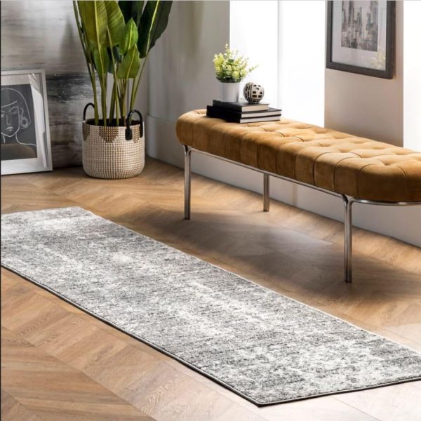 nuLOOM Deedra Modern Abstract Area Rug - 2x3 Accent Rug Modern/Contemporary Grey/Ivory Rugs for Living Room Bedroom Dining Room Entryway Kitchen - Image 12