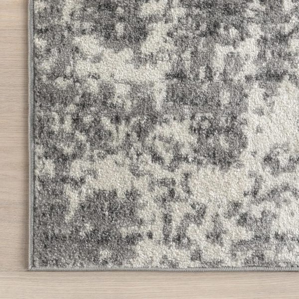 nuLOOM Deedra Modern Abstract Area Rug - 2x3 Accent Rug Modern/Contemporary Grey/Ivory Rugs for Living Room Bedroom Dining Room Entryway Kitchen - Image 10